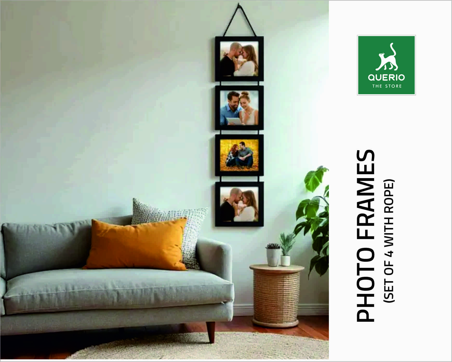 HANGING PHOTO FRAME SET