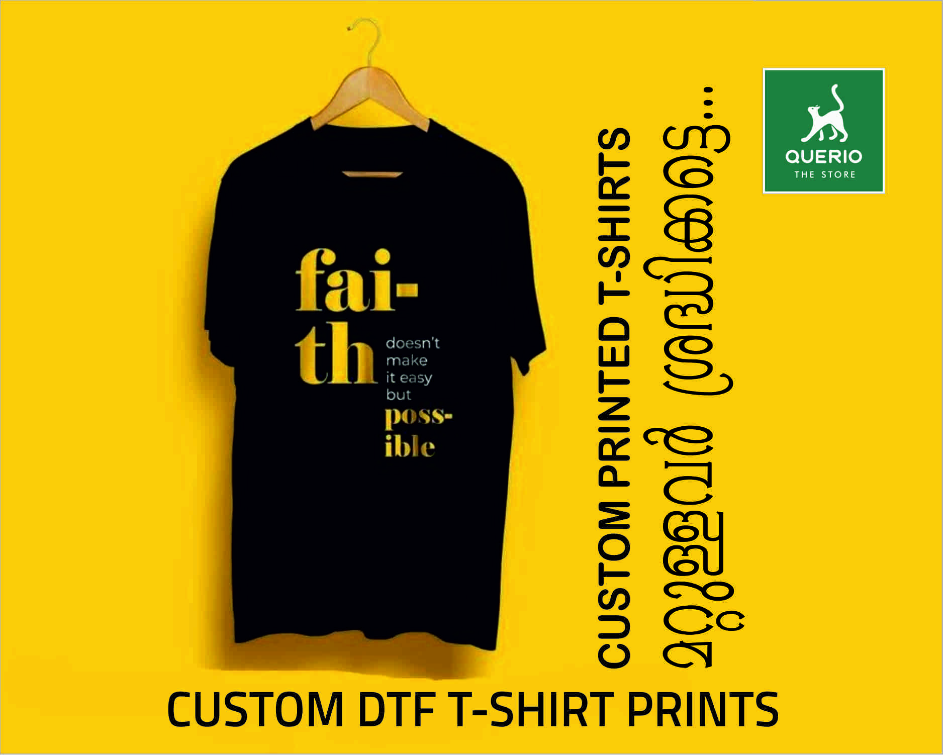 DTF PRINTED MULTY COLOR PRINT T SHIRT